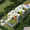 1240174 - KINDERGARTEN - VRAY  CORONA - 3D MODEL - 1211