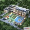 1240190 - KINDERGARTEN - VRAY  CORONA - 3D MODEL - 1219