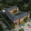 1240210 - KINDERGARTEN - VRAY  CORONA - 3D MODEL - 1229
