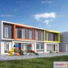 1240248 - KINDERGARTEN - VRAY  CORONA - 3D MODEL - 1248