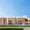 1240260 - KINDERGARTEN - VRAY  CORONA - 3D MODEL - 1254