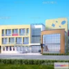 1240268 - KINDERGARTEN - VRAY  CORONA - 3D MODEL - 1258