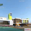 1240270 - KINDERGARTEN - VRAY  CORONA - 3D MODEL - 1259
