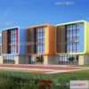 1240326 - KINDERGARTEN - VRAY  CORONA - 3D MODEL - 1287