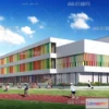1240344 - KINDERGARTEN - VRAY  CORONA - 3D MODEL - 1296
