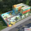 1240356 - KINDERGARTEN - VRAY  CORONA - 3D MODEL - 1302