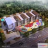 1240360 - KINDERGARTEN - VRAY  CORONA - 3D MODEL - 1304