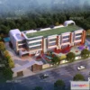 1240386 - KINDERGARTEN - VRAY  CORONA - 3D MODEL - 1317