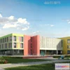 1240392 - KINDERGARTEN - VRAY  CORONA - 3D MODEL - 1320