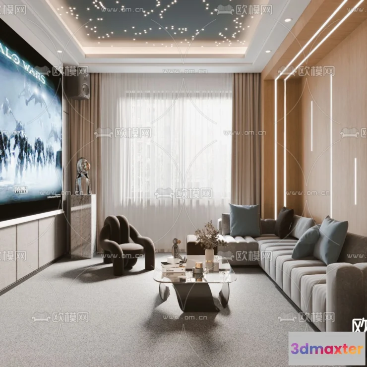 1240958 - PLAYROOM - CORONA - 3D MODEL - 1603