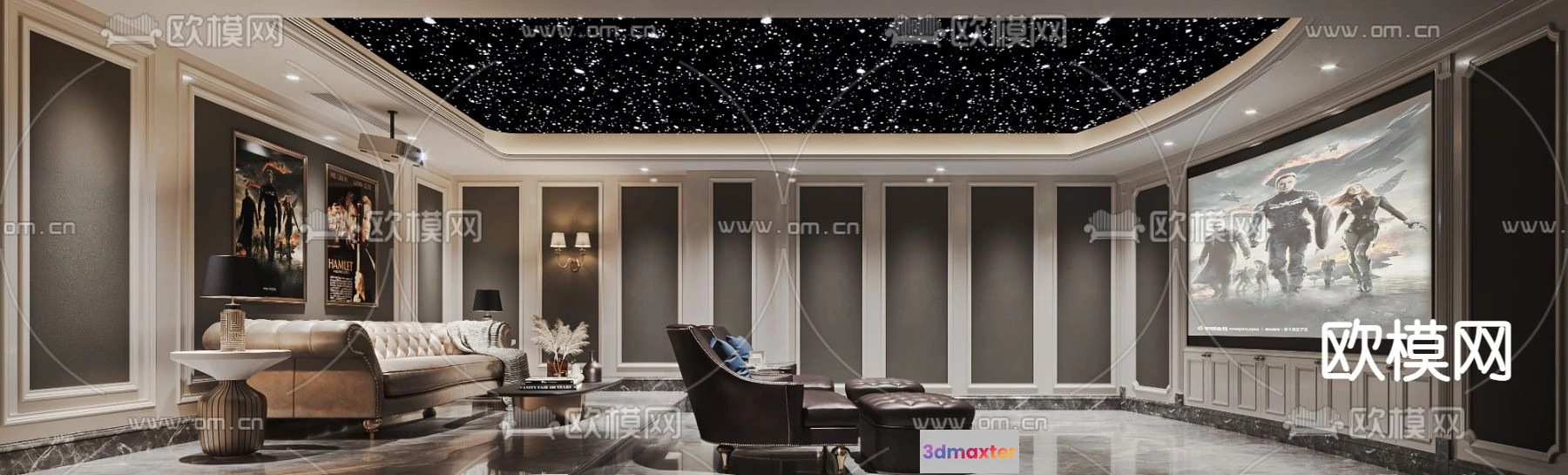 1241014 - PLAYROOM - VRAY  CORONA - 3D MODEL - 1631