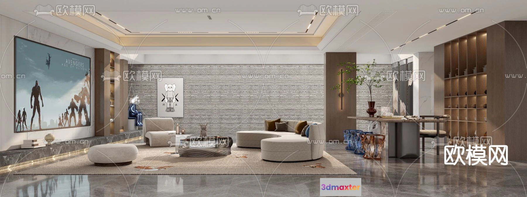 1241032 - PLAYROOM - CORONA - 3D MODEL - 1640