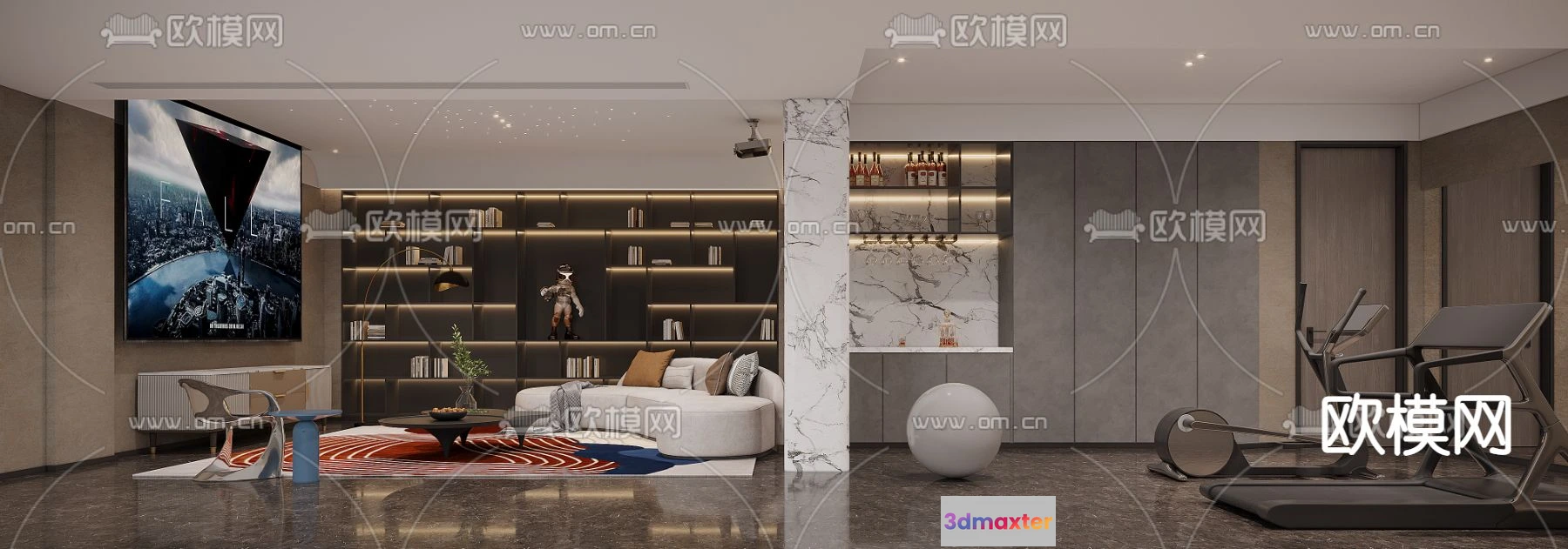 1241046 - PLAYROOM - CORONA - 3D MODEL - 1647