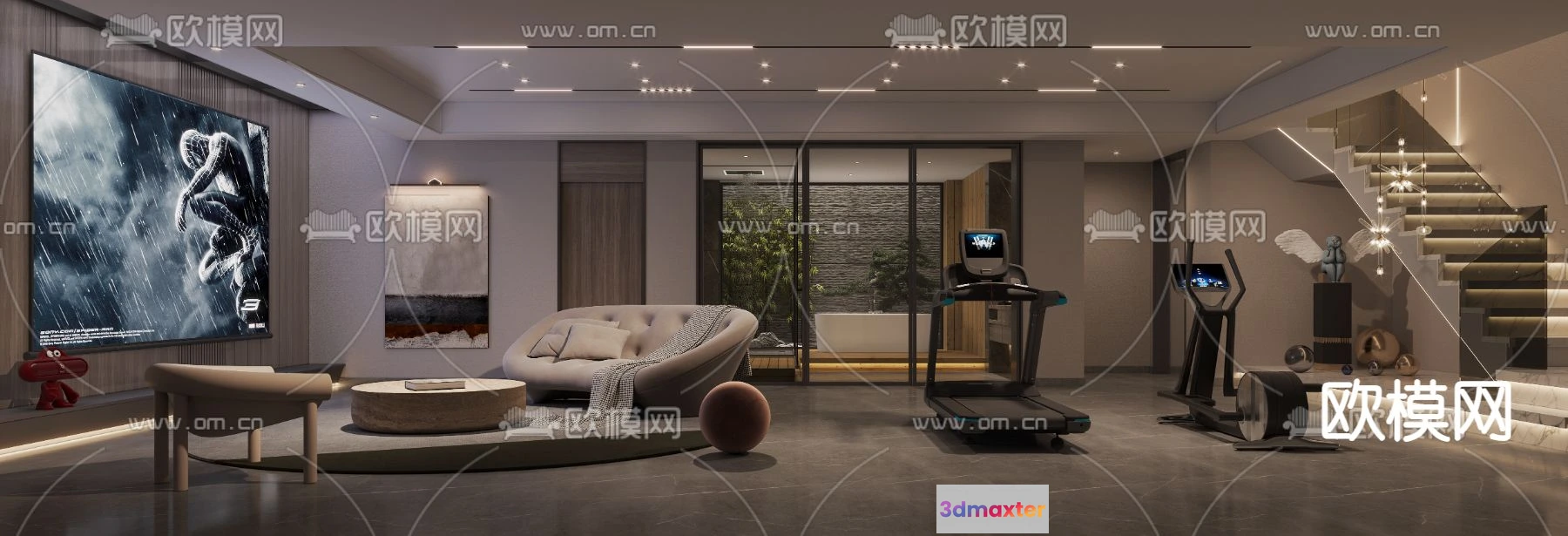 1241098 - PLAYROOM - CORONA - 3D MODEL - 1673