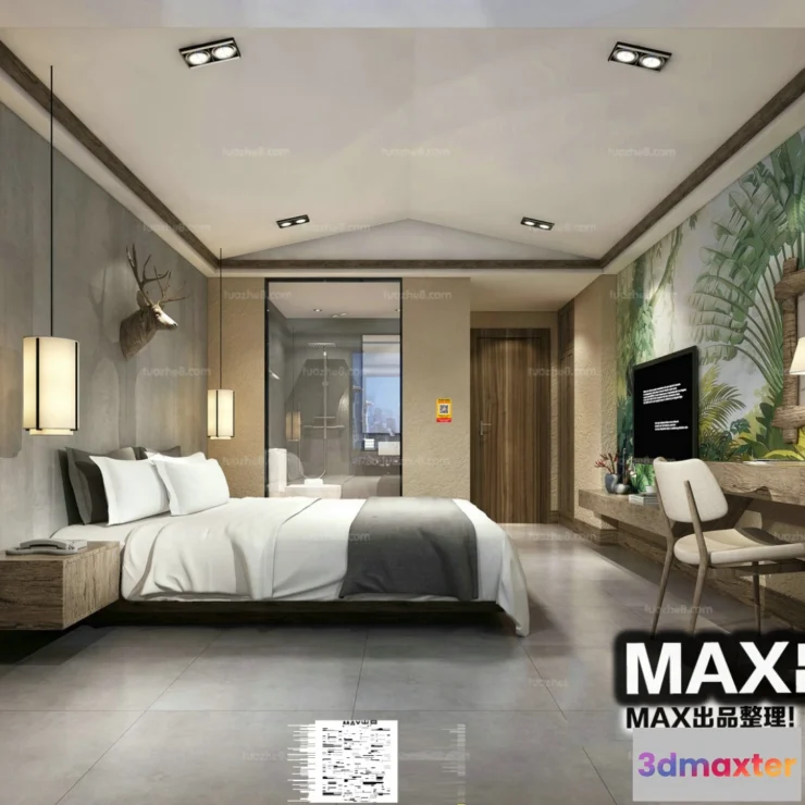 1245480 - Homestay 3d models - 030 - 3864