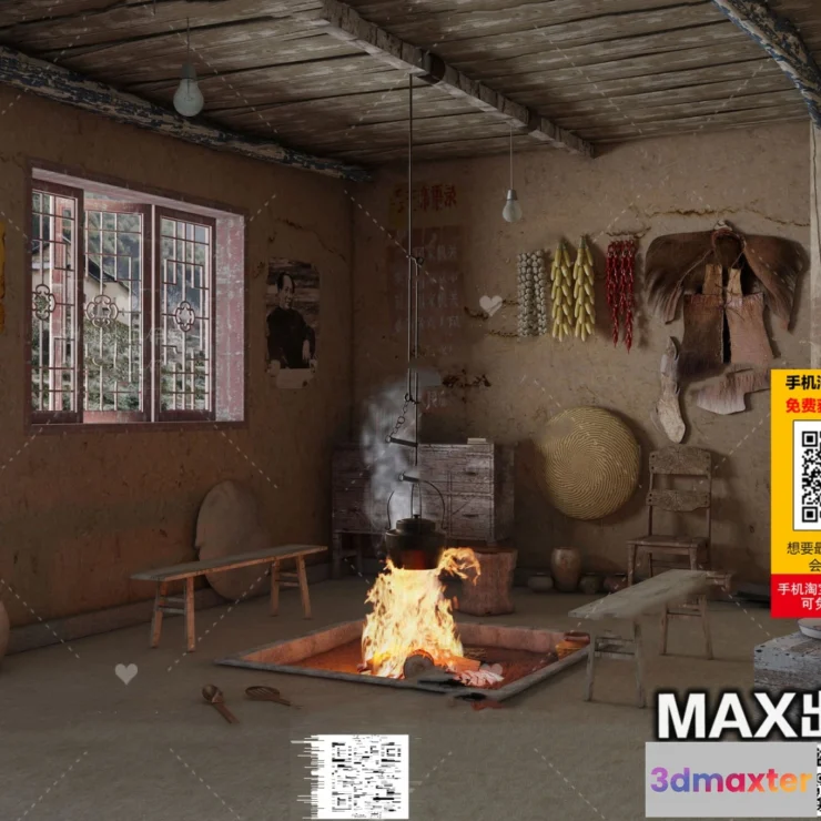 1245506 - Homestay 3d models - 043 - 3877