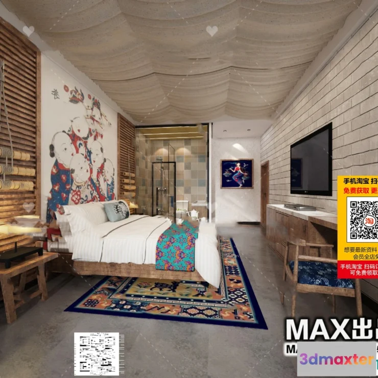 1245528 - Homestay 3d models - 054 - 3888