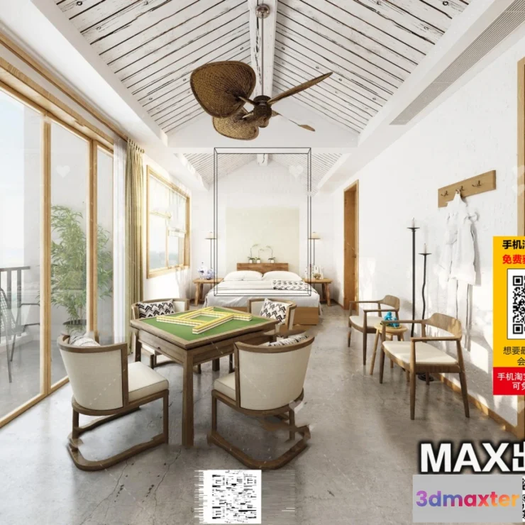 1245550 - Homestay 3d models - 065 - 3899