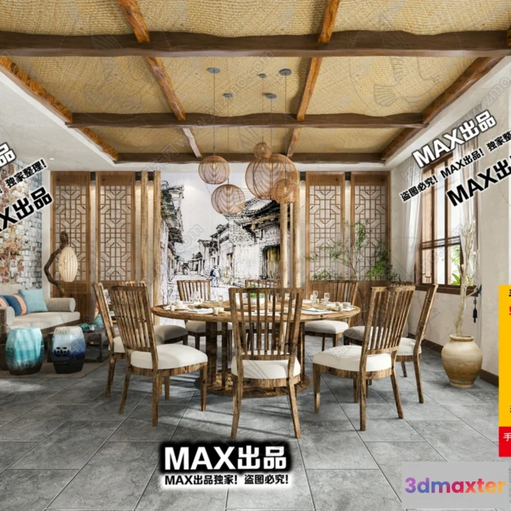 1245614 - Homestay 3d models - 097 - 3931