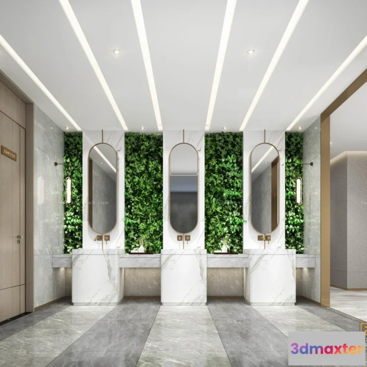 1252694 - Extension Interior - PUBLIC RESTROOMS - 002