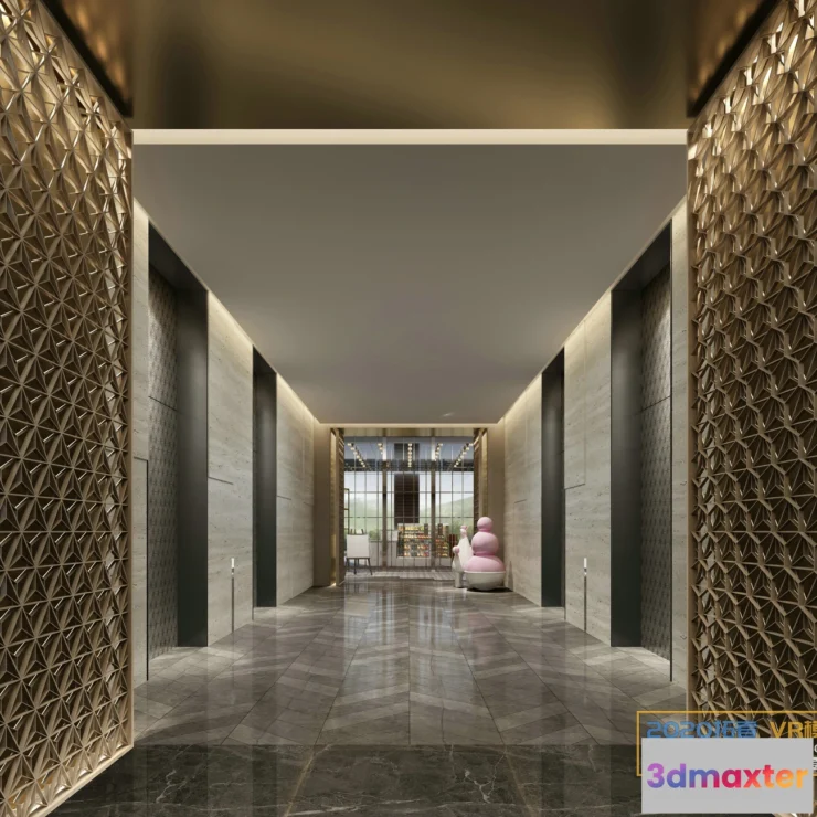 1256902 - Extension Interior 20 - 12 - ELEVATOR & CORRIDOR - 3