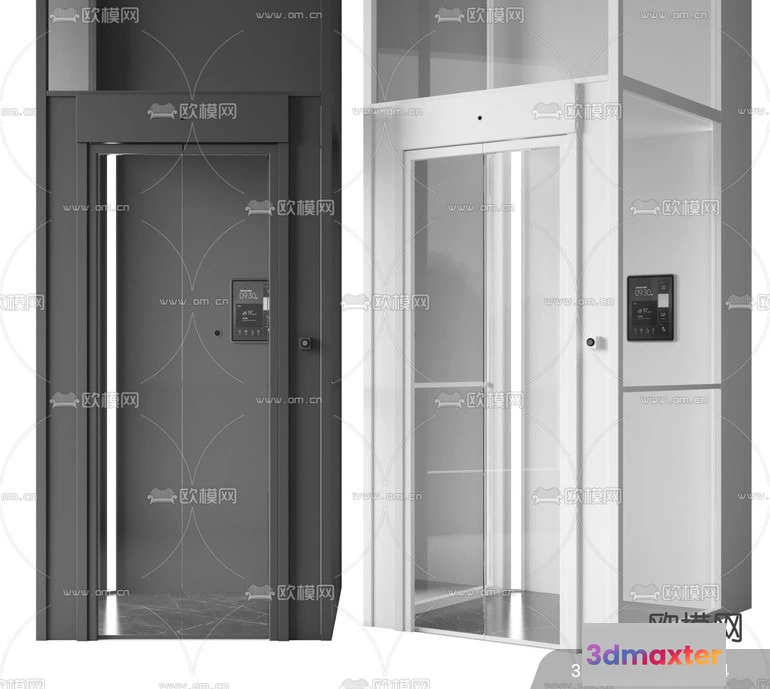 1262242 - Modern Elevator 3D Models - 005