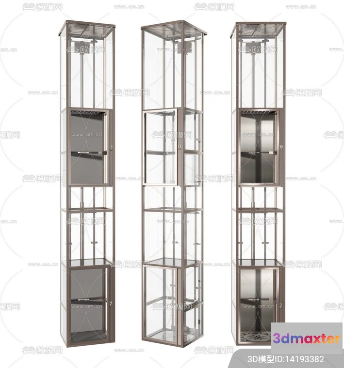 1262244 - Modern Elevator 3D Models - 006