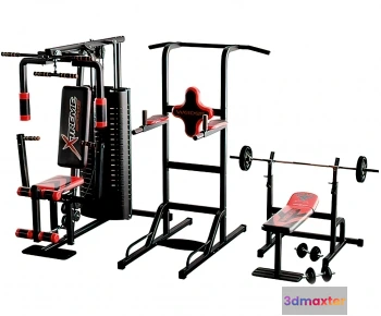 1263332 - Gym 3D Model Download - 006