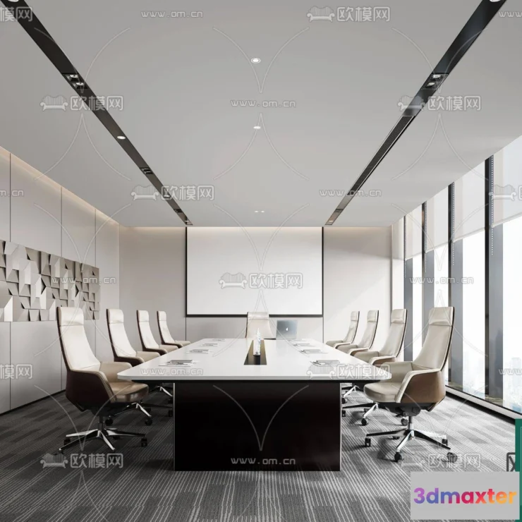 1358251 - Meeting Room 3D Scene - Interior Design - 077 3D Max