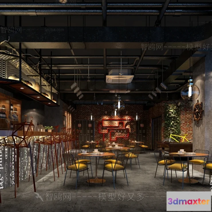 1358253 - Karaoke - Bar - KTV 3D Interior Scenes - 140 3D Max