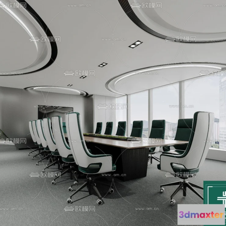 1358694 - Meeting Room 3D Scene - Interior Design - 084 3D Max