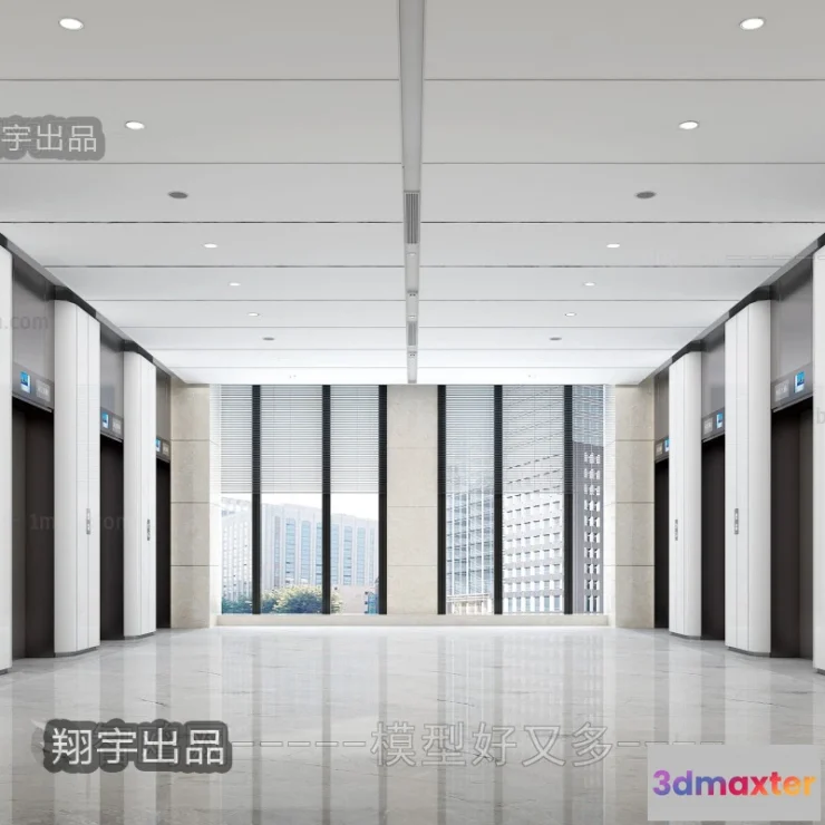 1358719 - Hospital 3D Interior Scene - 3D Models - 010 3D Max