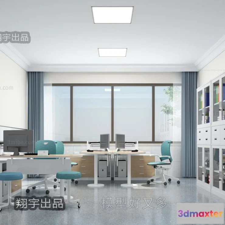 1359423 - Hospital 3D Interior Scene - 3D Models - 020 3D Max