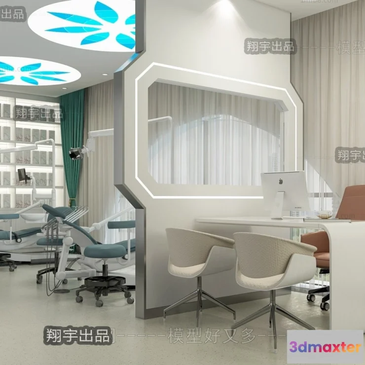 1359686 - Hospital 3D Interior Scene - 3D Models - 024 3D Max