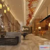1360121 - Hotel - Lobby - 3D Interior Scene - 3D Models - 454 3D Max