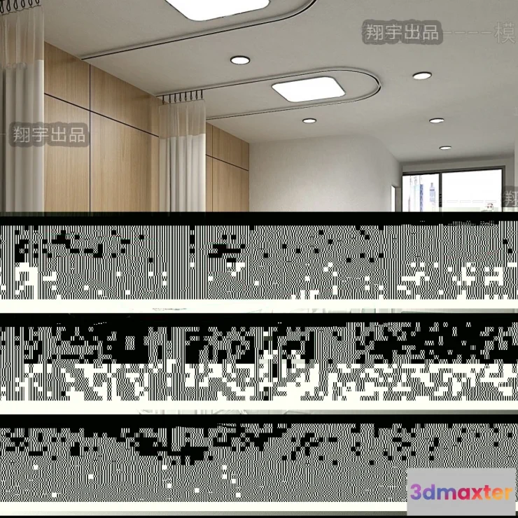 1360169 - Hospital 3D Interior Scene - 3D Models - 031 3D Max