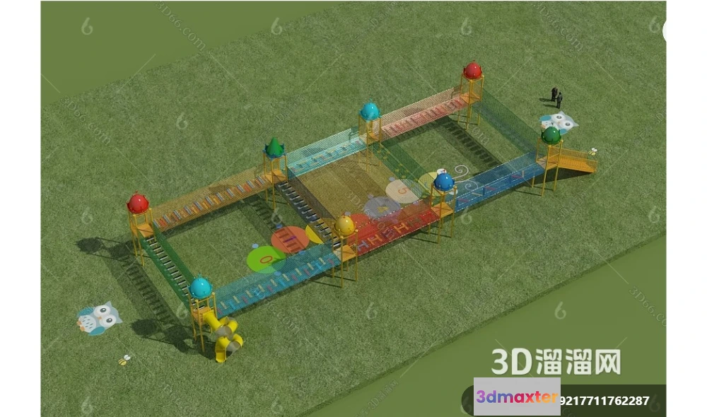 1360176 - Amusement Park for Kid - 3D Model - 019 3D Max