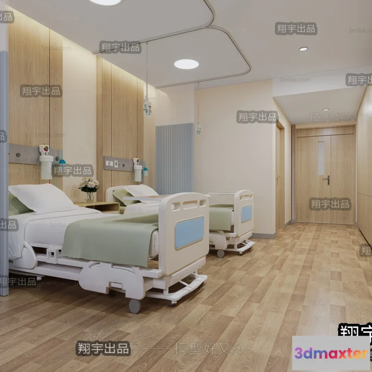 1360370 - Hospital 3D Interior Scene - 3D Models - 034 3D Max