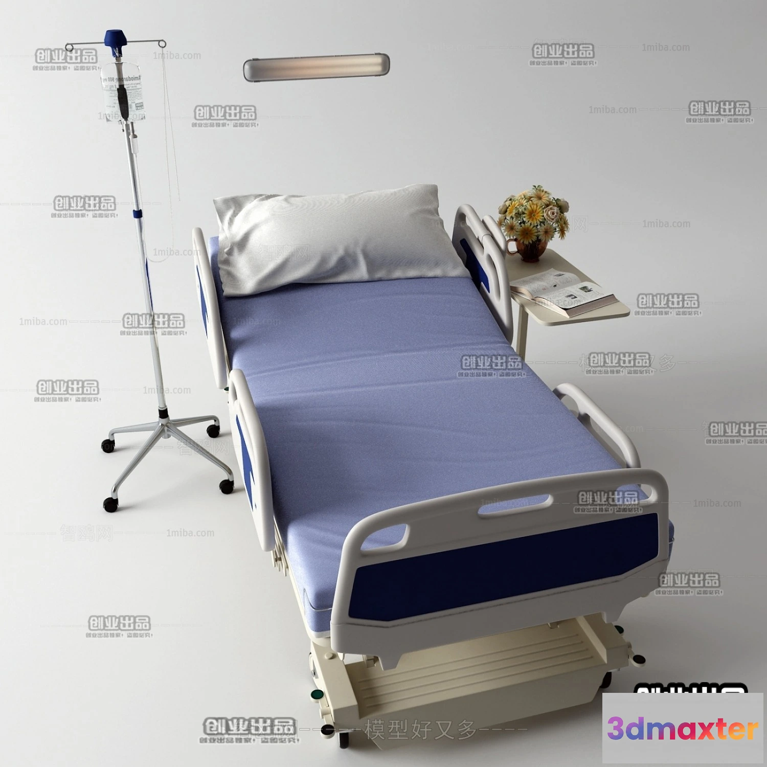 1360764 - Hospital 3D Interior Scene - 3D Models - 040 3D Max