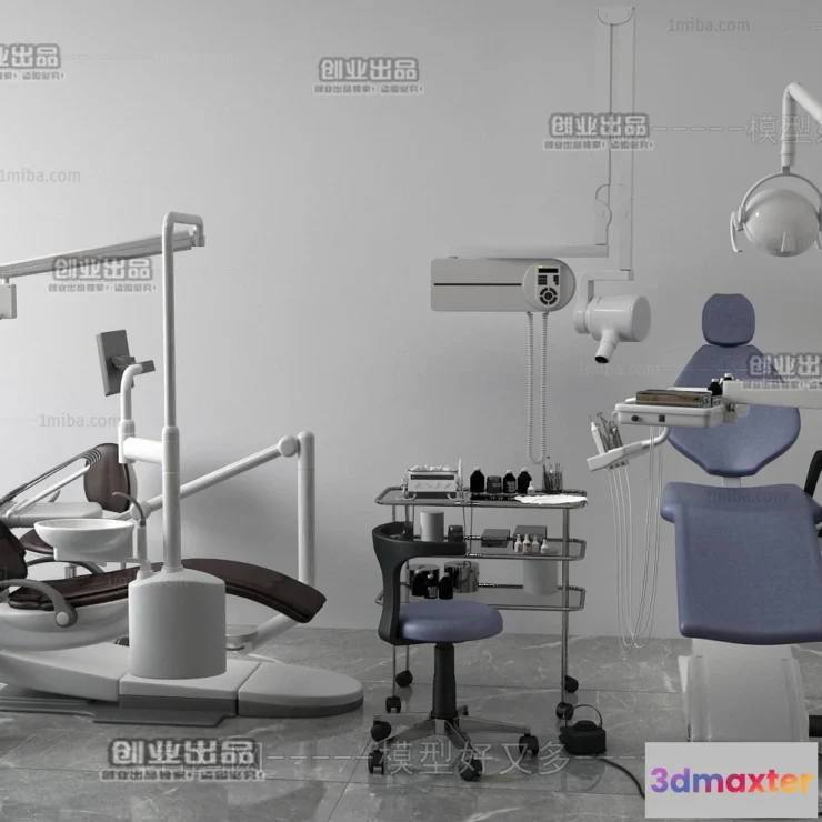 1360969 - Hospital 3D Interior Scene - 3D Models - 043 3D Max