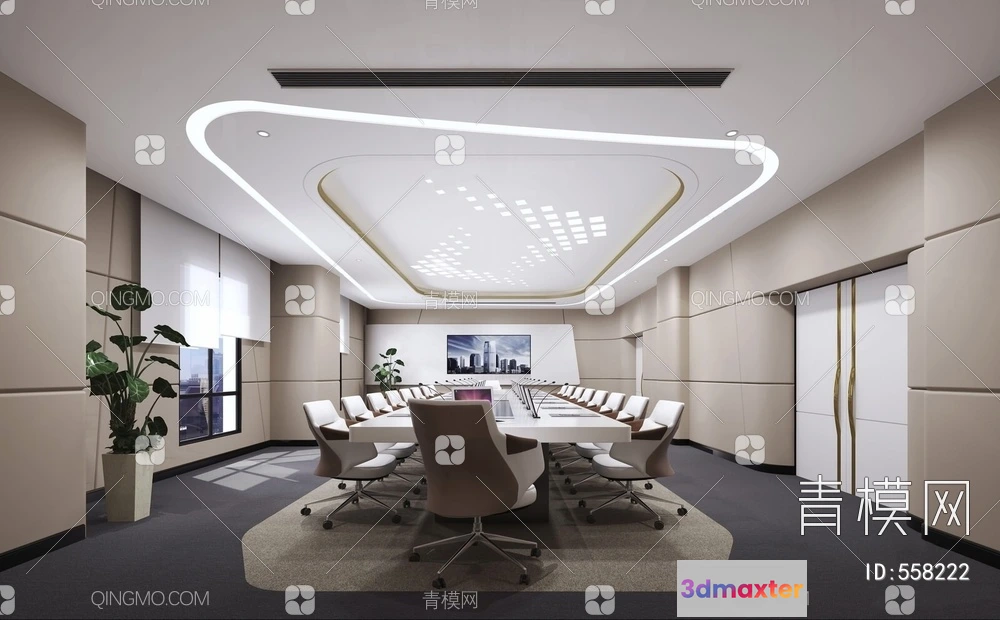 1361043 - Meeting Room 3D Scene - Interior Design - 119 3D Max