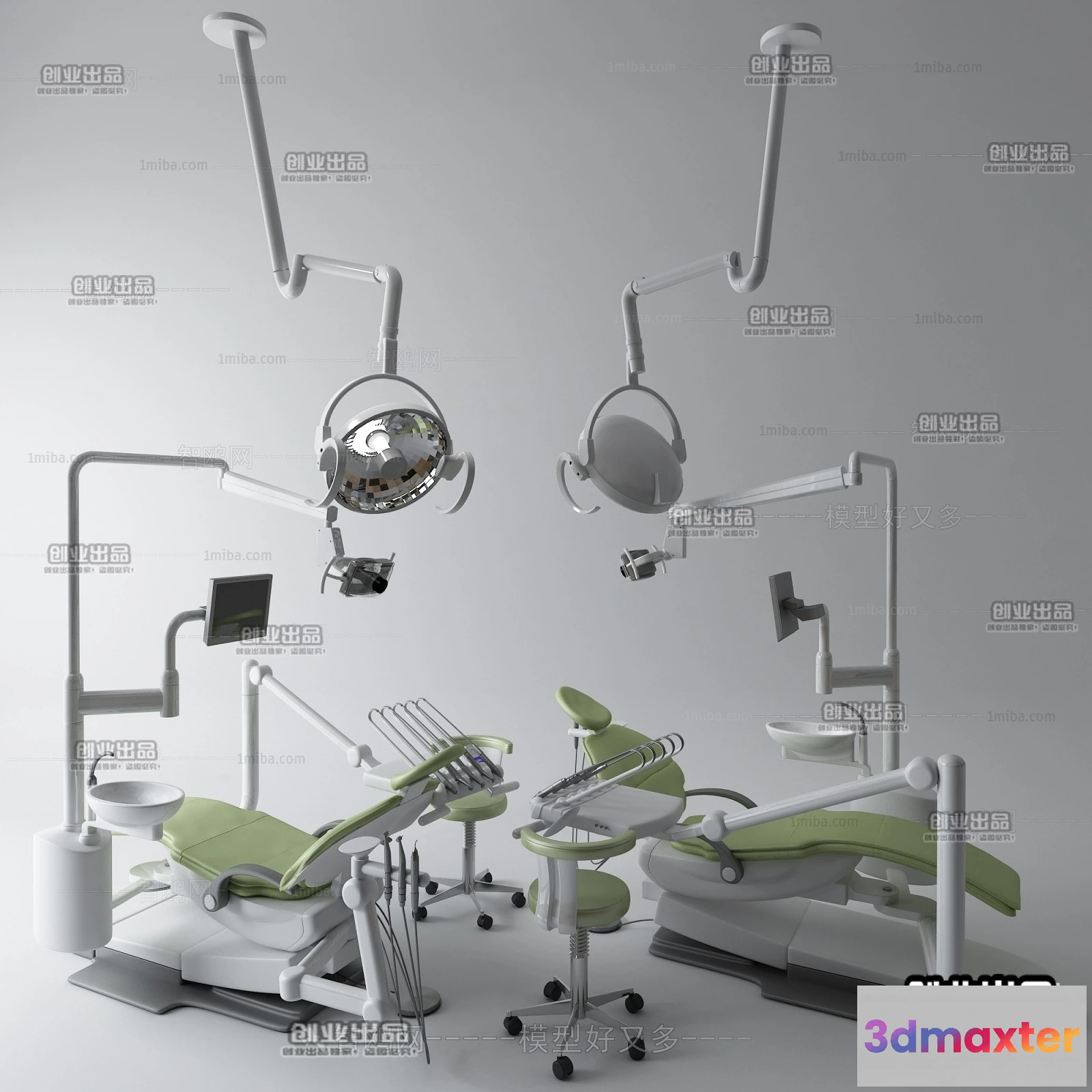 1361047 - Hospital 3D Interior Scene - 3D Models - 044 3D Max