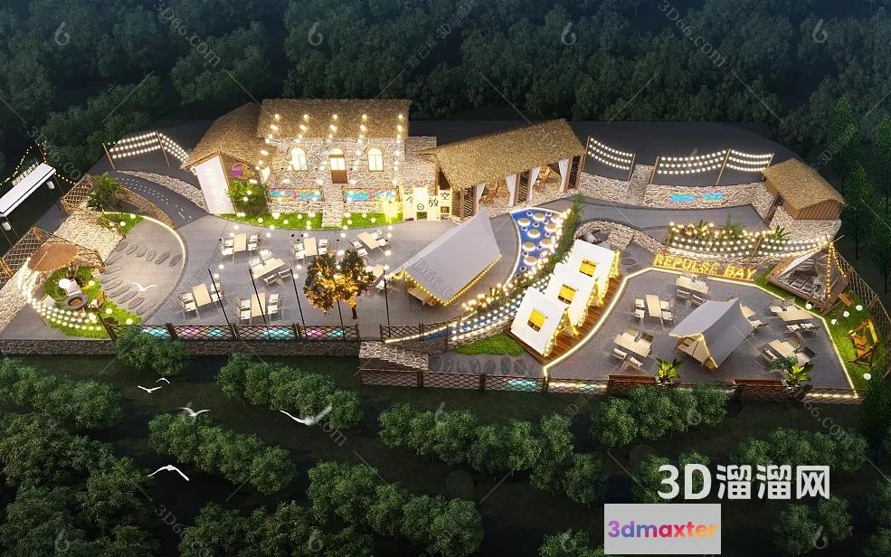 1361102 - Amusement Park for Kid - 3D Model - 033 3D Max