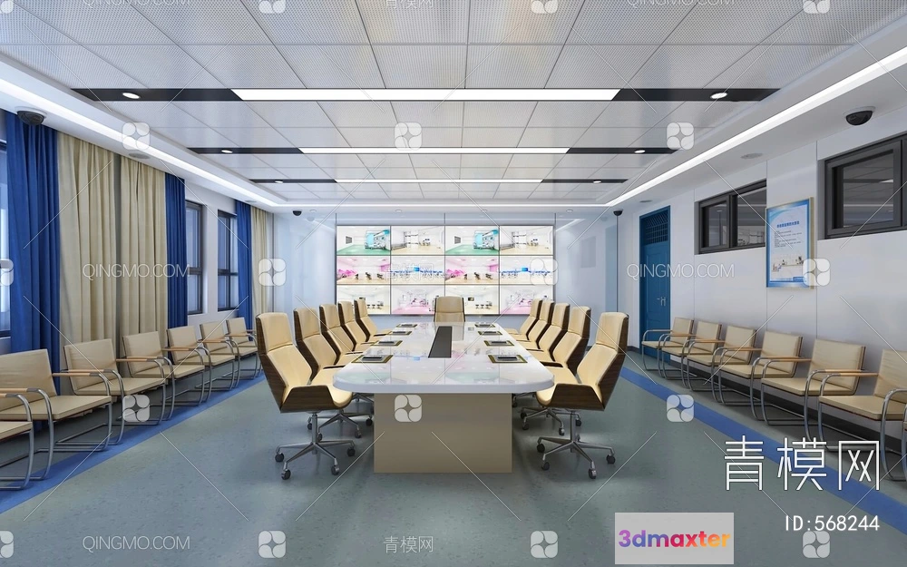 1361454 - Meeting Room 3D Scene - Interior Design - 125 3D Max