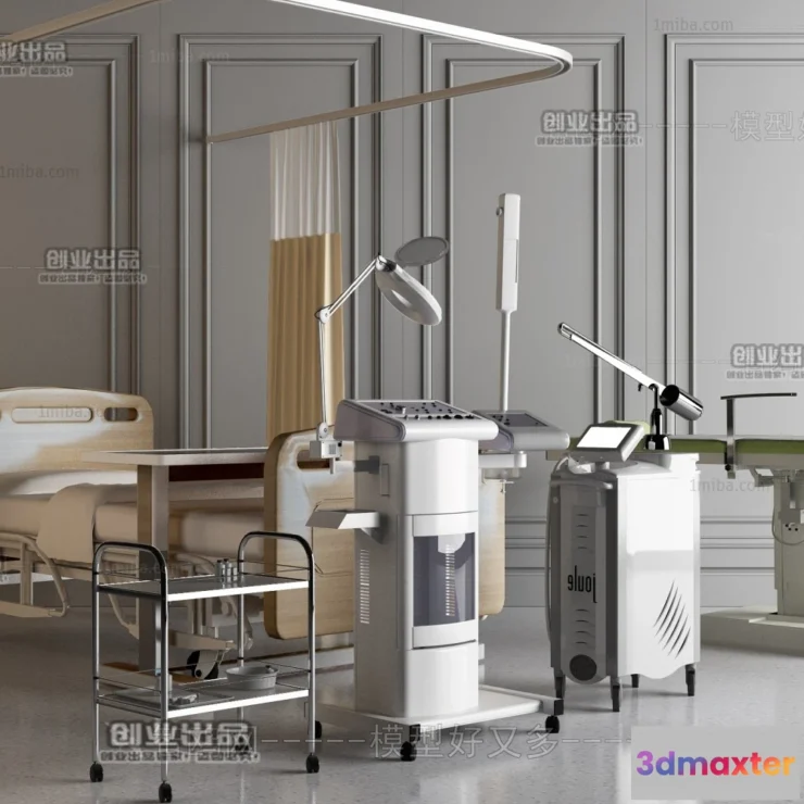 1361954 - Hospital 3D Interior Scene - 3D Models - 057 3D Max