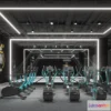 1362280 - GYM - 3D Interior Scene - 3D Models - 001 3D Max