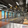 1362484 - GYM - 3D Interior Scene - 3D Models - 004 3D Max