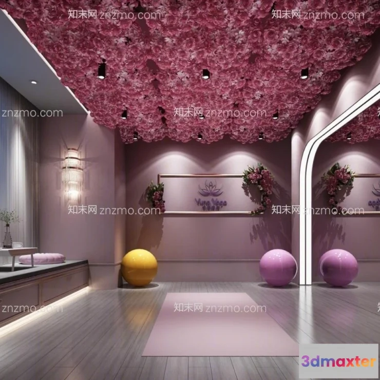 1362556 - GYM - 3D Interior Scene - 3D Models - 005 3D Max