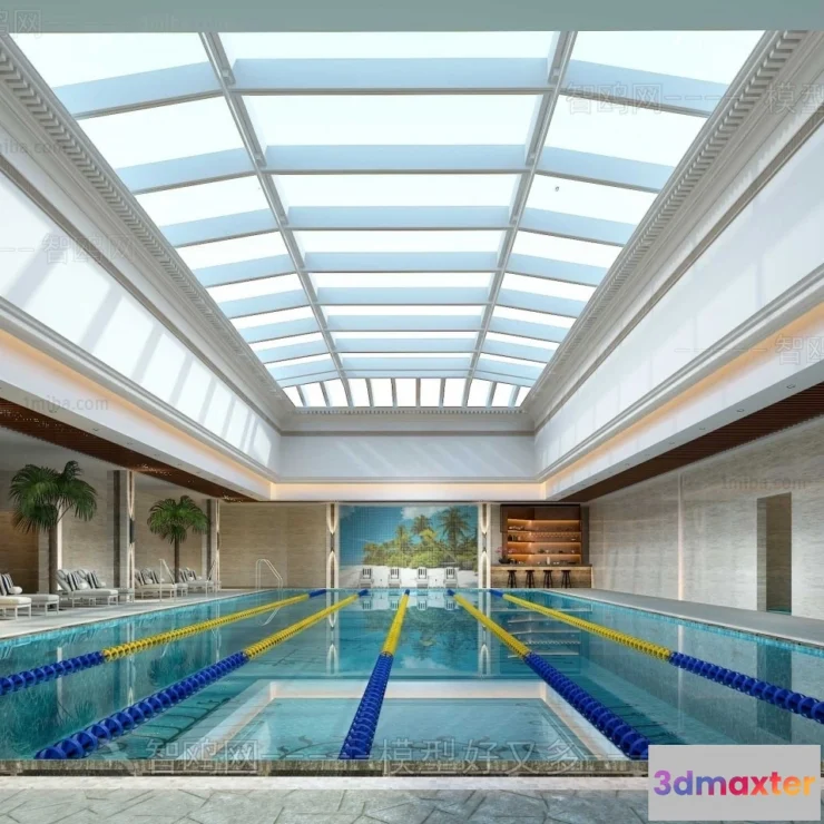 1363320 - GYM - 3D Interior Scene - 3D Models - 016 3D Max