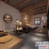 1363505 - Homestay 3D Interior Scene - 3D Models - 018 3D Max